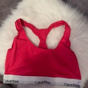 calvin klein lounge bra